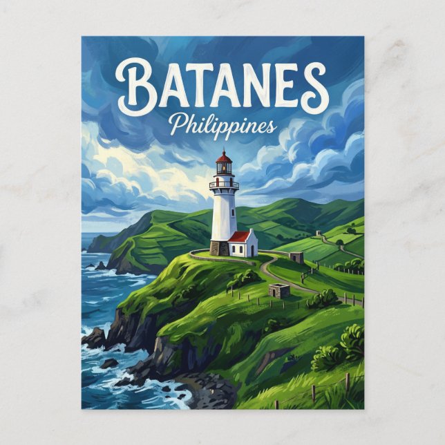 Cartão Postal Batanes Filipinas (Frente)