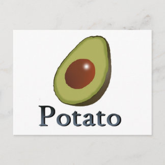 Cartão Postal Batata