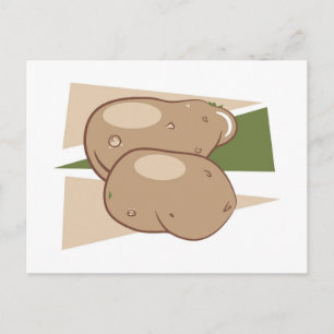 Cartão Postal Batatas