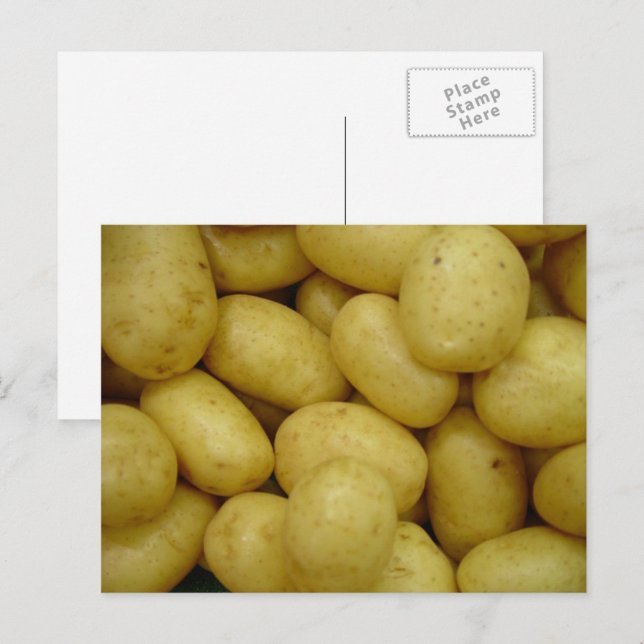 Cartão Postal Batatas (Frente/Verso)