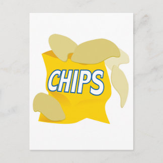Cartão Postal batatas fritas