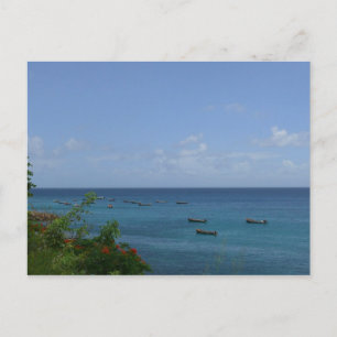 Cartão Postal Bateaux de Pêcheurs - Martinica, FWI