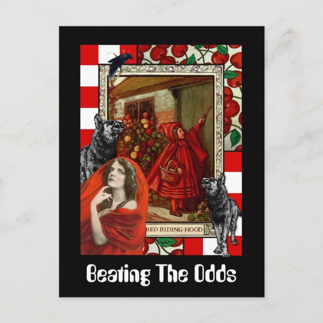 Cartão Postal Bater Nas Odds (Frente)