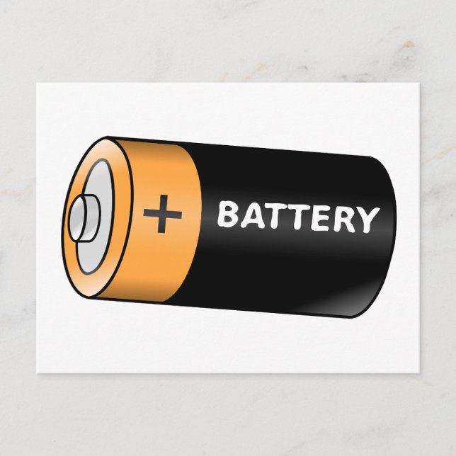 Cartão Postal Bateria (Frente)