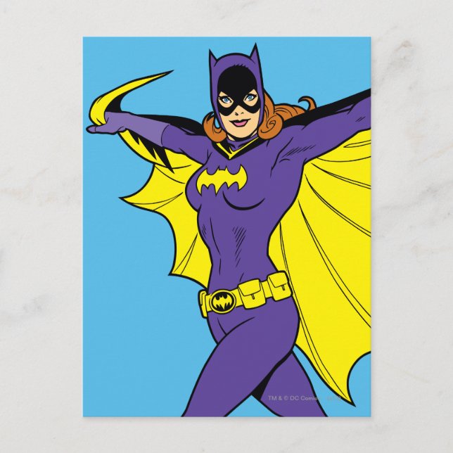 Cartão Postal Batgirl (Frente)