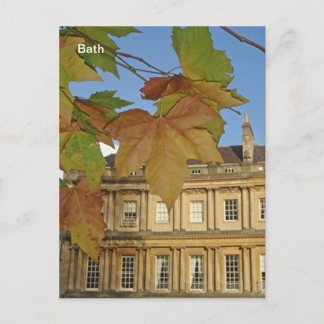 Cartão Postal Bath (Frente)