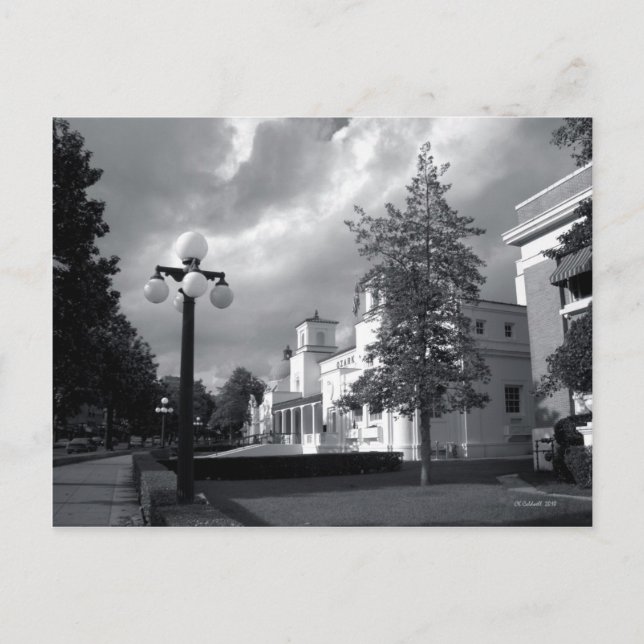 Cartão Postal Bath House Row Storm (Frente)