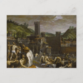 Cartão Postal Bathers em San Niccolo
