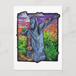 Cartão Postal Bathhouse Jebus