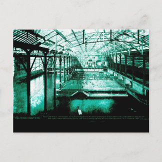 Cartão Postal Baths - Cartão-postal