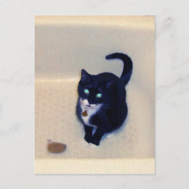 Cartão Postal Bathtub Playtime (Frente)