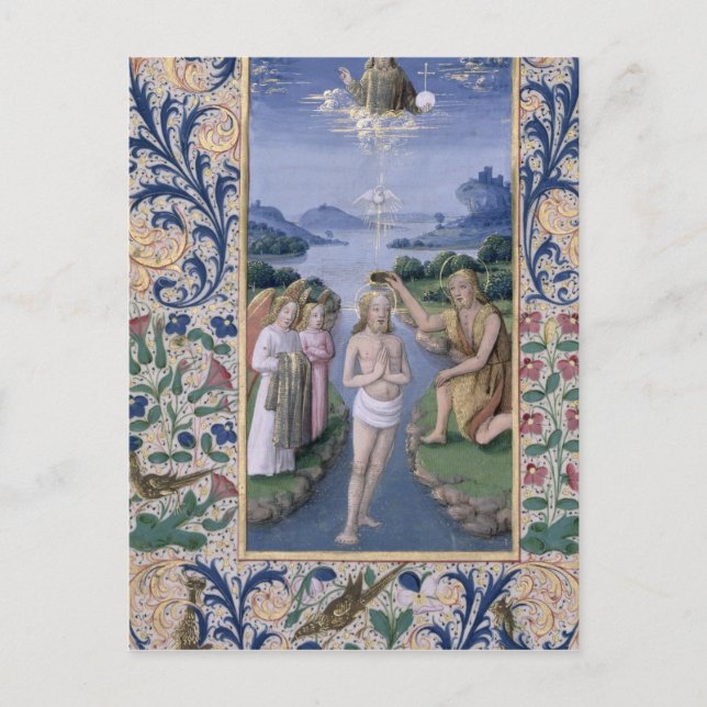 Cartão Postal Batismo do Cristo (Frente)