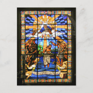 Cartão Postal Batismo do Cristo - Vidro Estreito - Cartão-postal