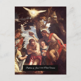 Cartão Postal Batismos de Jesus