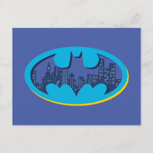 Cartão Postal Batman   Símbolo da Cidade de Gotham