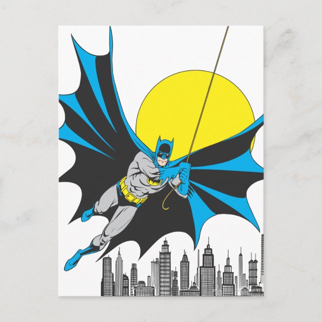 Cartão Postal Batman Swings (Frente)