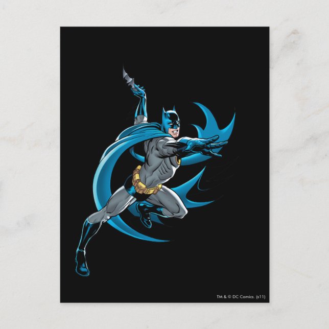 Cartão Postal Batman Twists (Frente)