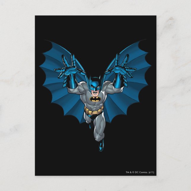 Cartão Postal Batman Yells (Frente)