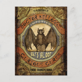 Cartão Postal Bats Blood