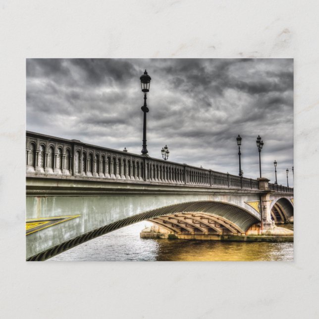 Cartão Postal Battersea Bridge London (Frente)