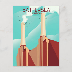 Cartão Postal Battersea Londres