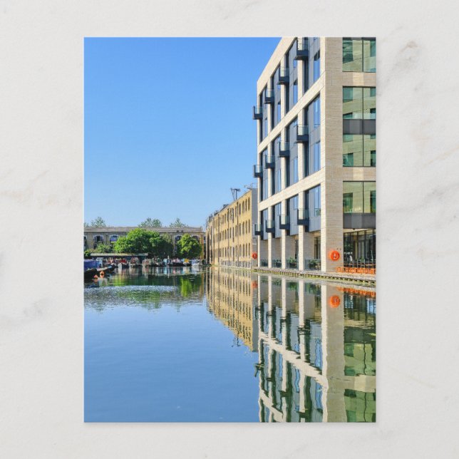 Cartão Postal Battlebridge Basin, Kings Cross, Cartão-postal de  (Frente)