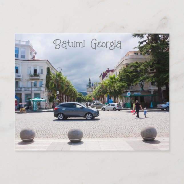 Cartão Postal Batumi, Geórgia (Frente)
