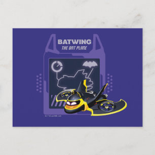 Cartão Postal Batwheels™ Batwing - O Avião do Batman