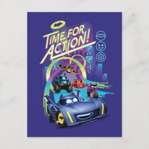 Cartão Postal Batwheels™ - Hora da Ação