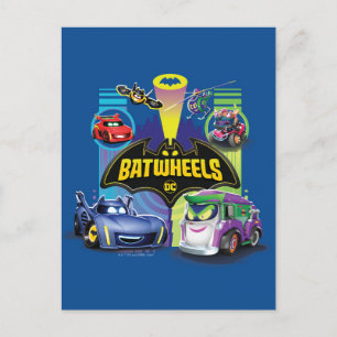 Cartão Postal Batwheels™ Vs Legião do Zoom
