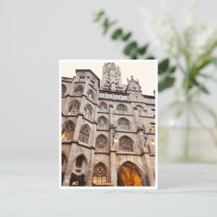 Cartão Postal Bavaria Rathaus-Glockenspiel em Munique, Alemanha