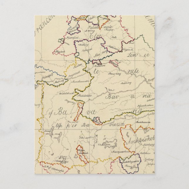 Cartão Postal Baviera (Frente)