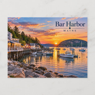 Cartão Postal Bay Harbor Maine