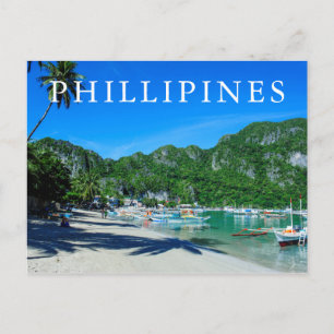 Cartão Postal Bay Of El Nido Beach