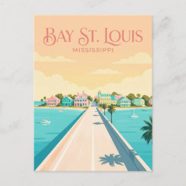 Cartão Postal Bay St. Louis Mississippi