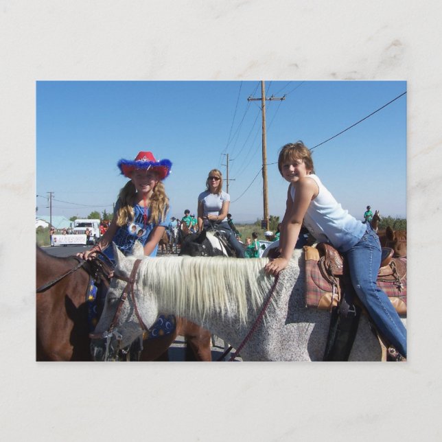 Cartão Postal Baylie no Phelan Parade (Frente)