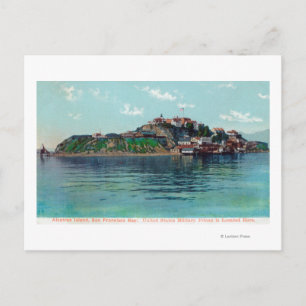 Cartão Postal Bayview, Ilha de Alcatraz e Prisão