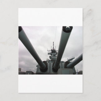 Cartão Postal BB-62 Battleship New Jersey
