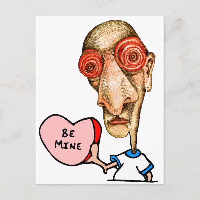 Cartão Postal Be+Mine Insomniac (Frente)