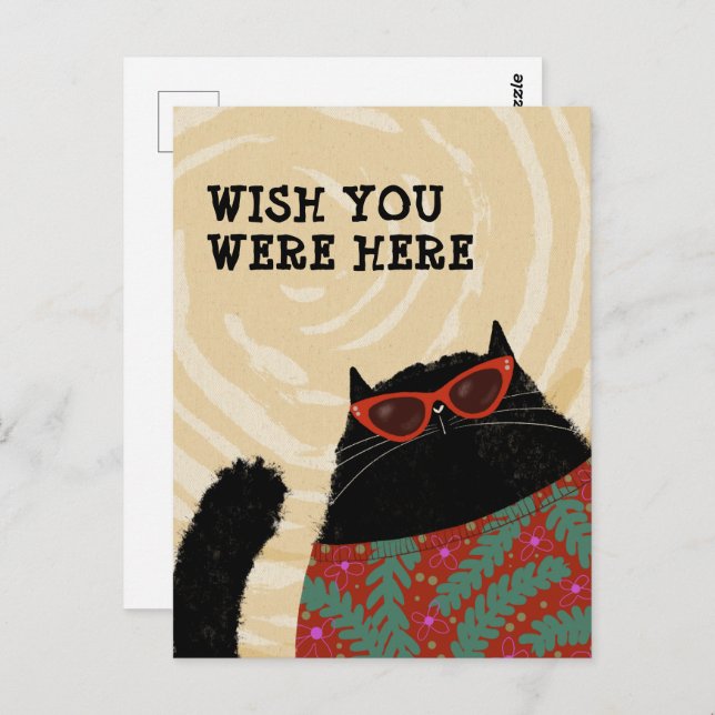 Cartão Postal Beach Body (Frente/Verso)