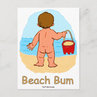 Cartão postal Beach Bum
