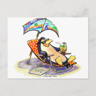 Cartão Postal Beach Bum