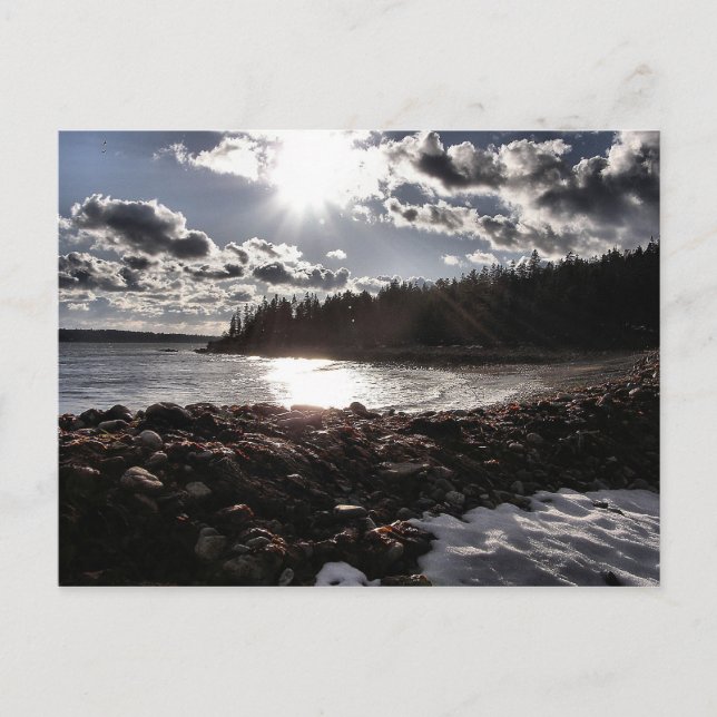 Cartão Postal Beach Drama (Frente)