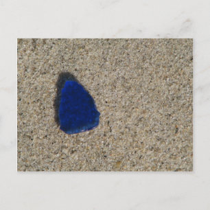 Cartão Postal Beach Glass
