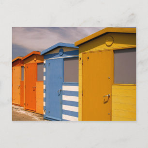 Cartão Postal Beach Huts