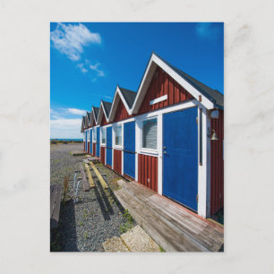 Cartão Postal Beach Huts 3