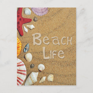 Cartão Postal Beach Life