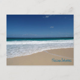 Cartão Postal Beach of Nassau,Bahamas
