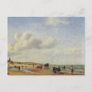 Cartão Postal Beach Scheveningen Holland Velde