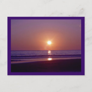 Cartão Postal Beach Sun